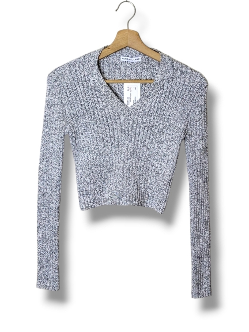 Kendall Lane Cropped Sweater Size L